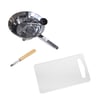 Blanc,Noir,Inox