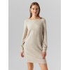 Robe pull grise manche longue