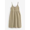 Robe longue blanche fine bretelle