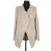 Veste en laine grise femme