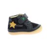 Bottines lacets bleu marine