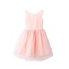 Robe tulle rose poudré