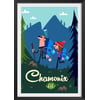 Affiche + Cadre En Bois - Noir