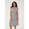 Bleu Blue Melange Stripe