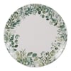 6 Assiettes Plates Garden Table Passion - Faïence Décorée - 27,5 Cm - Compatible Lave-vaisselle Et Micro-ondes
