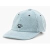 Blau gestreift