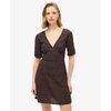 Robe courte en plumetis