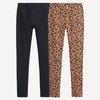 Negro + Estampado Leopardo