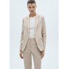 Veste tailleur femme gris clair