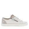 Basket Mustang femme beige