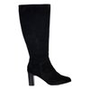Bottines Cuir Noir Karston - Taille 39 - Brides - Talon Bloc 9 Cm