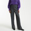 Pantalon large gris