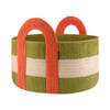 Vert, Beige, Orange