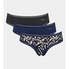 Blue navy+black+printed