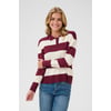 Rouge Blanc Windsor W./Turtledove Stripe