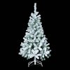Sapin de noël vert et blanc