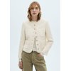 Veste écru femme Mango