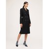 Blouson drap de laine femme