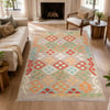 Multicolore, Orange, Vert