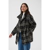 Noir Gris Marron Black/Grey/Brown Check