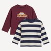 Rayures + Bordeaux