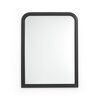 Miroir rectangulaire contour noir