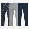 Navy Blue + Striped + Printed