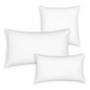 Housse de coussin 50x50 blanc