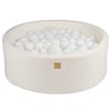Piscine Blanche Avec 200 Balles Blanche