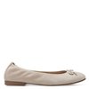 Ballerines cuir marron