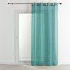 Voilage bleu turquoise