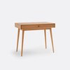 Petit bureau en bois avec tiroir