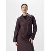 Veste coton enduit femme