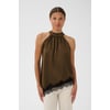 Marron Seal Brown/Black Lace