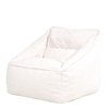 Fauteuil et repose-pieds design