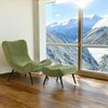 Fauteuil vert