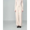 Pantalon velours beige femme