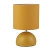 Yellow lampshade