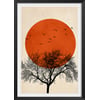 Affiche + Cadre En Bois - Noir