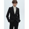 Veste blazer cintrée noire femme