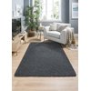Pink and grey rug