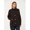 Gilet marron chocolat