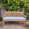 Banc De Jardin En Teck Massif Marlborough - 3 Places, Longueur 167 Cm | Teck Certifié FSC | Montage Facile - 2
