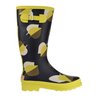 Noir / Jaune Imprimé
