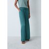 Pyjama femme satin vert