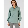 Pull camionneur femme rouge