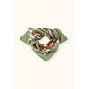 Foulard vert femme
