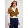 Pull col chale femme