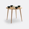 Round dining table for 4