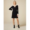Robe noire maille Milano